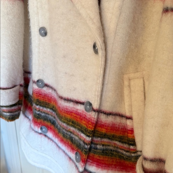 Free People Henri Wool Stripe Coat - Picture 9 of 17